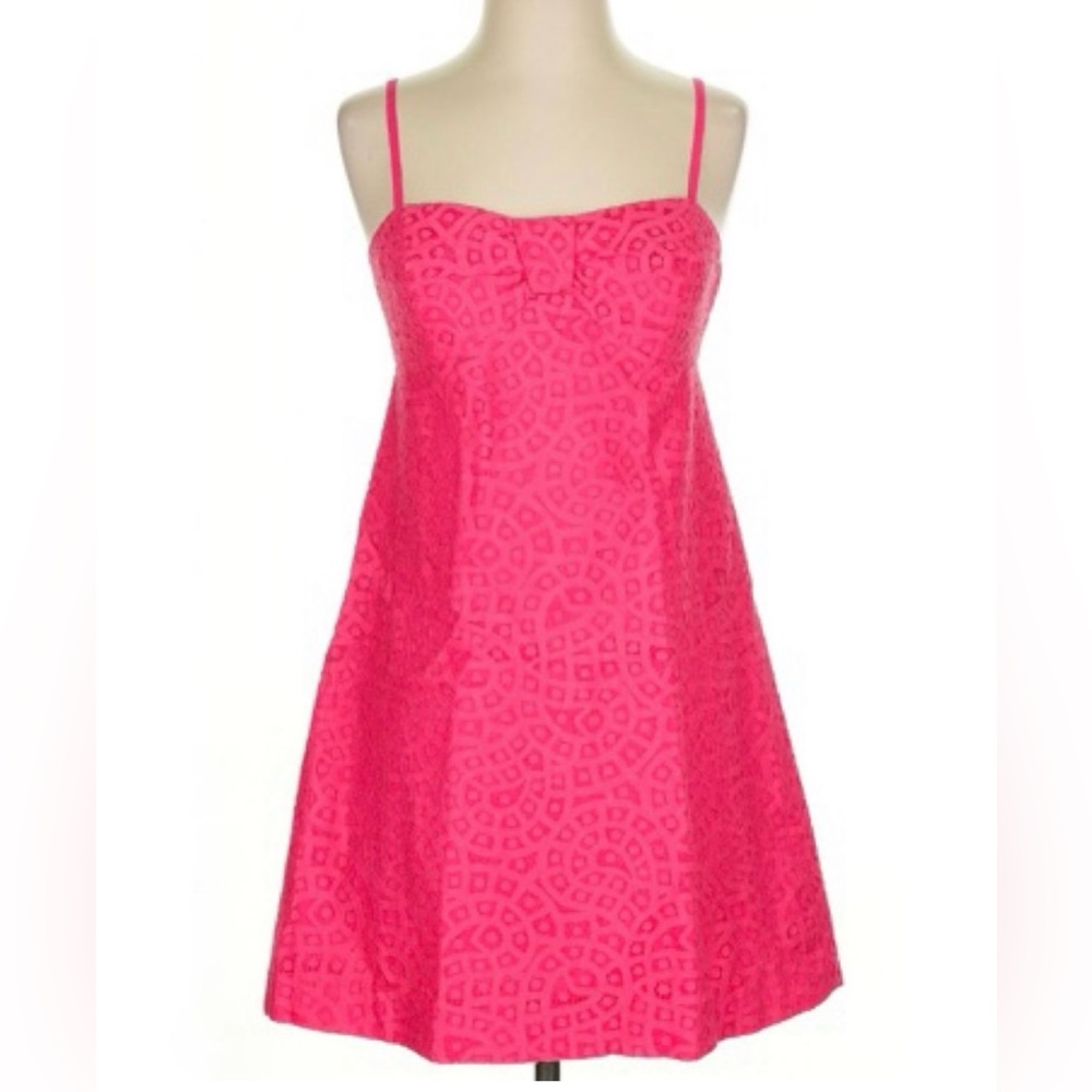 Lilly‎ Pulitzer Karina Fit and Flare Eyelet Mini Dress Size 4